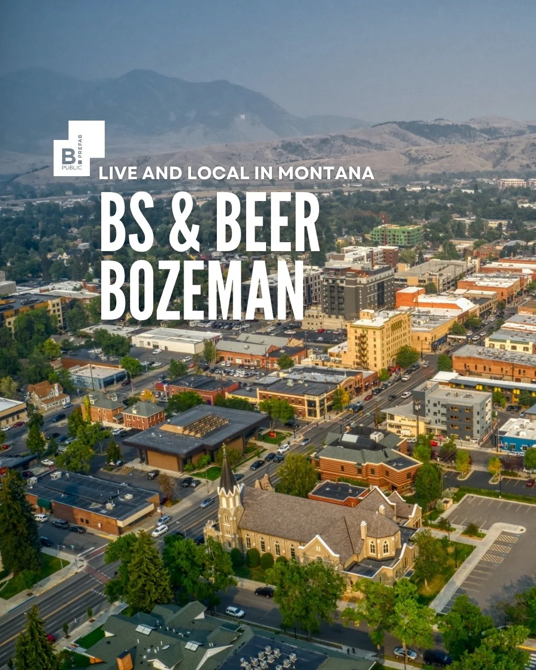 LIVE in Bozeman! Join us on September 3rd for BS and Beer Montana, a relaxed evening for builders, designers, homeowners, and anyone interested in high-performance building. Mariana and JD will be there to talk about Panelized Prefab and Passive Hous