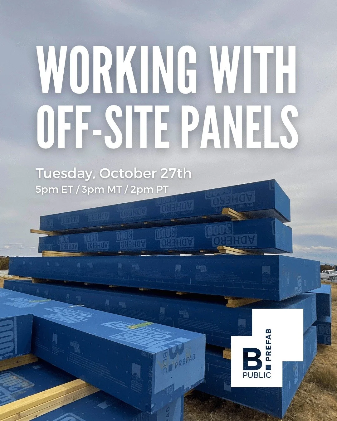 Join us tomorrow for our Pro Info Session.

Tuesday, October 27 at 3pm MT (2pm PT / 4pm CT / 5pm ET) on Zoom.

If you&rsquo;re a builder or installer curious about working with B.PUBLIC panels, this is your chance to ask our Director Practice about o