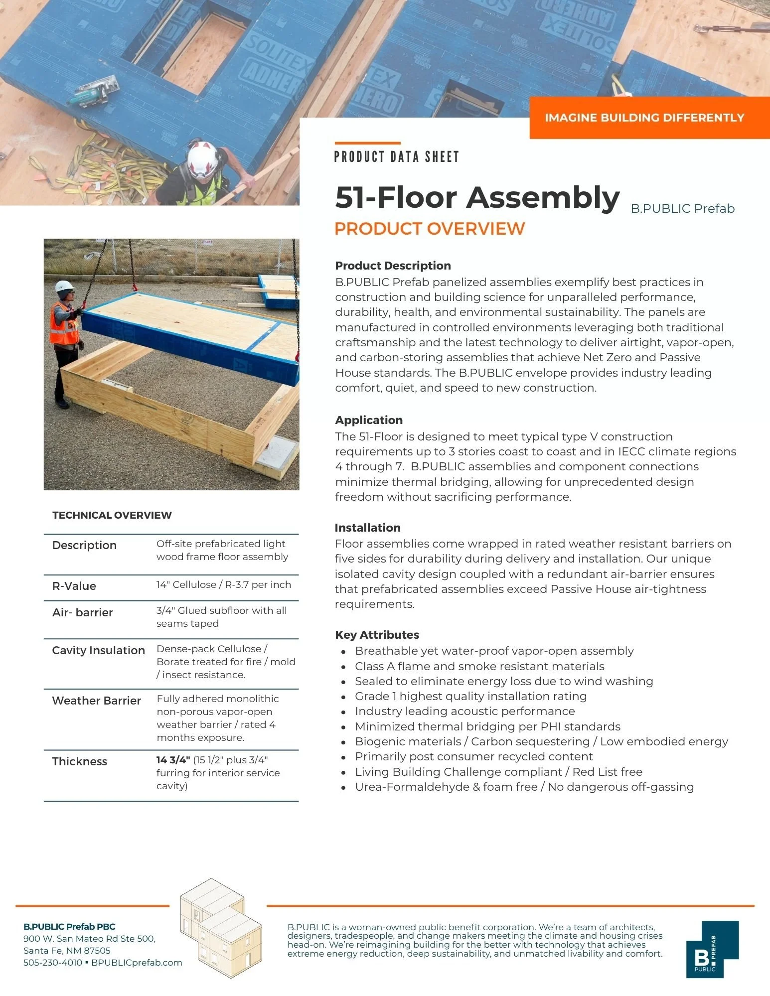 51-Floor Spec Sheet