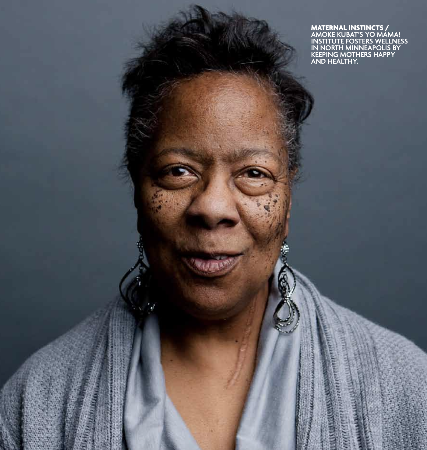 Amoke Kubat of Yo Mama Institute in Minneapolis