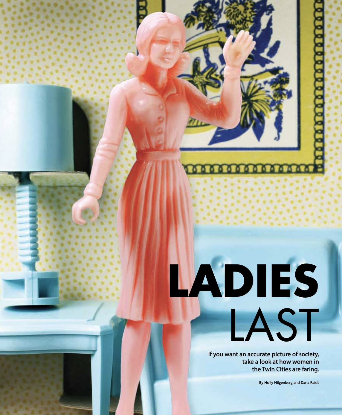 Image from Twin Cities Metro magazine article Ladies Last, August 2012