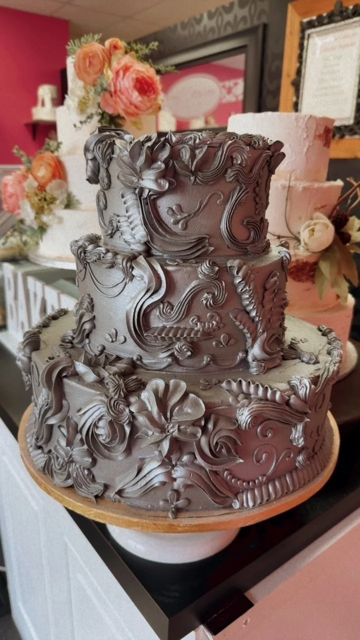 Classy Decorated Colored Cakes