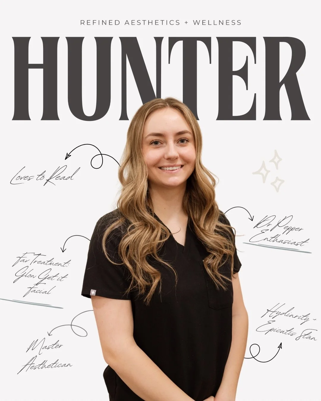 Hunter&rsquo;s everyday skincare routine 🤍

Her full regimen is 15% off through the end of the month (members receive an additional 5%). Shop the full lineup or try a few of her staples.

AM
&bull; Prelude Cleanser
&bull; Hyacyn Mist
&bull; Renewing