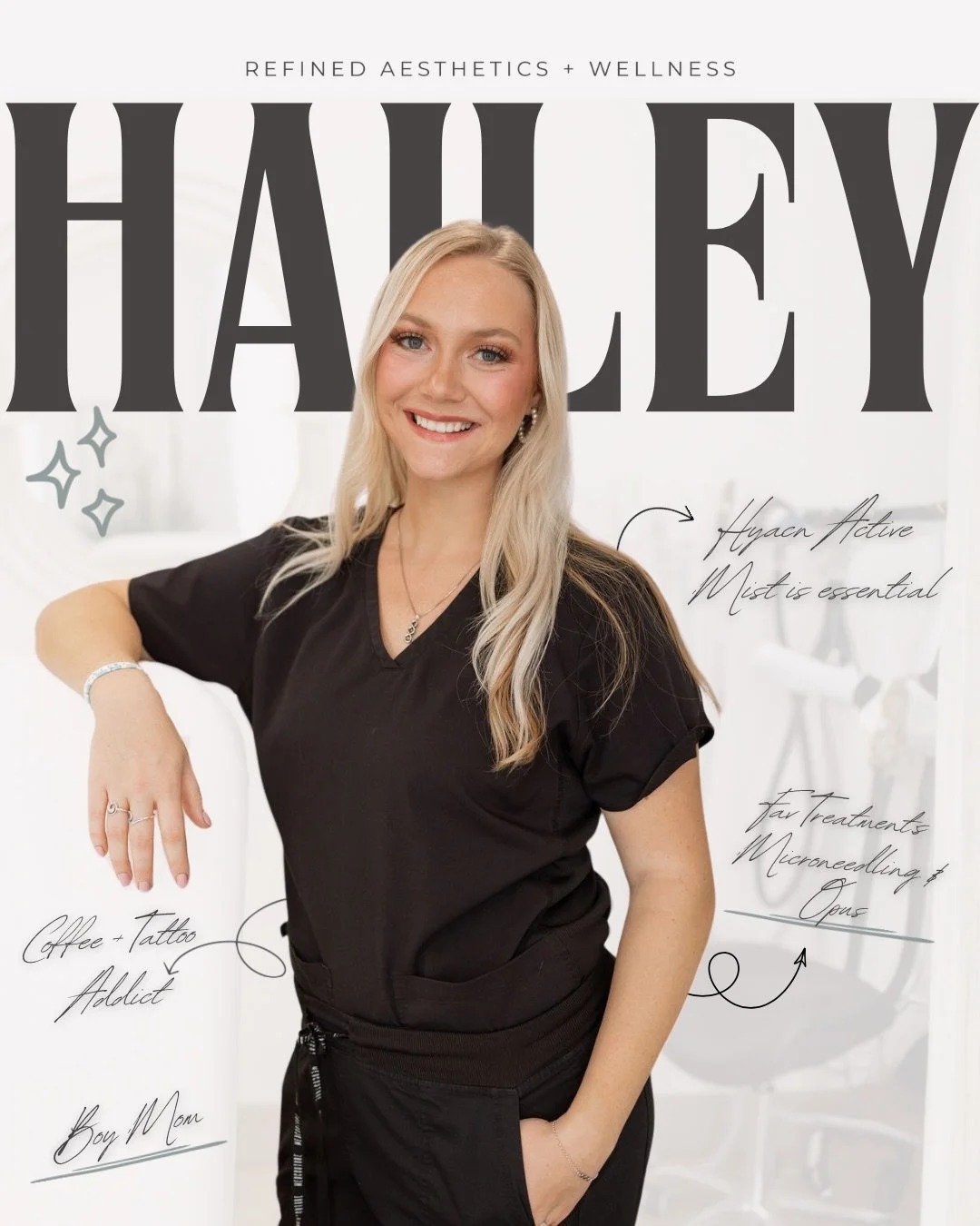 Meet Hailey + the routine behind her glow ✨

For a limited time, enjoy 15% off Hailey&rsquo;s entire skincare regimen at Refined through the end of the month. Just mention Hailey at checkout to receive the discount.
Members receive an additional 5% o