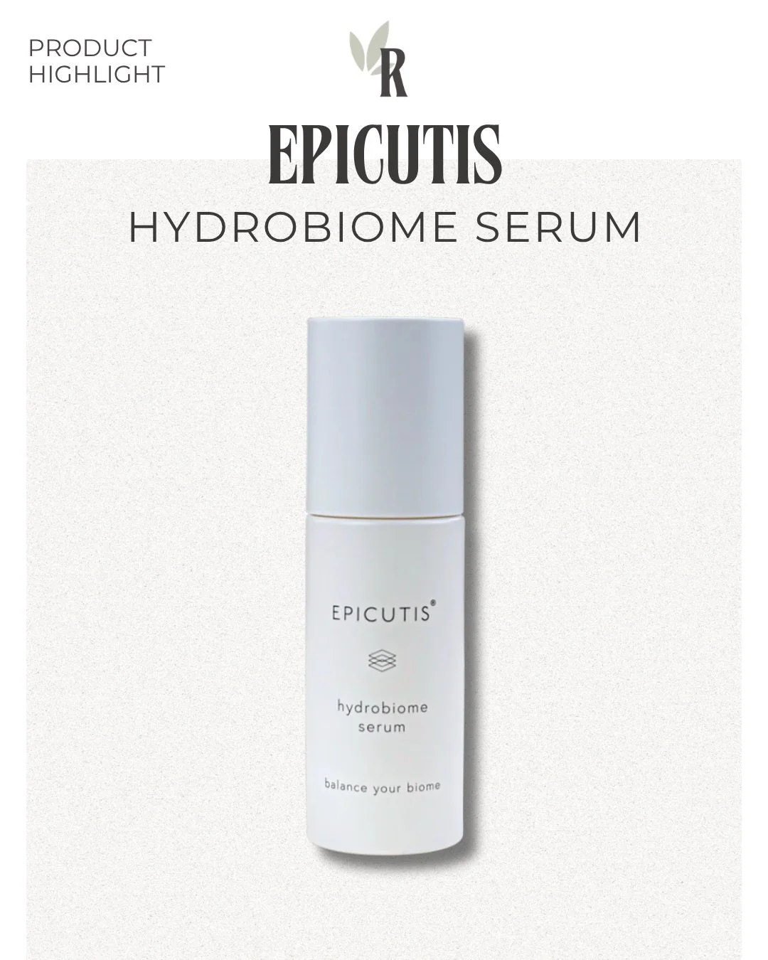 Meet your skin barrier&rsquo;s new obsession: Epicutis Hydrobiome Serum 🤍

This isn&rsquo;t about quick fixes&mdash;it&rsquo;s about restoring balance at the source. Think calmer skin, fewer breakouts, less redness, and a barrier that actually does 