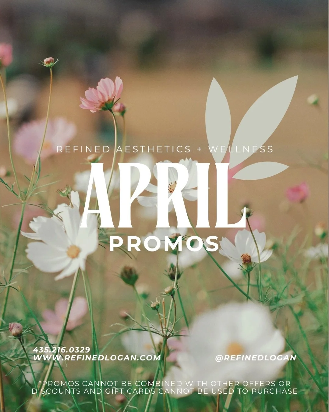 APRIL PROMOS are here and they&rsquo;re so good ✨ here&rsquo;s everything you need to know:
&mdash;
Microneedling Package
Buy a package of 3 + get a FREE Glow Get It Facial and a $100 digital gift card rebate 🤍
If you&rsquo;ve been wanting to improv