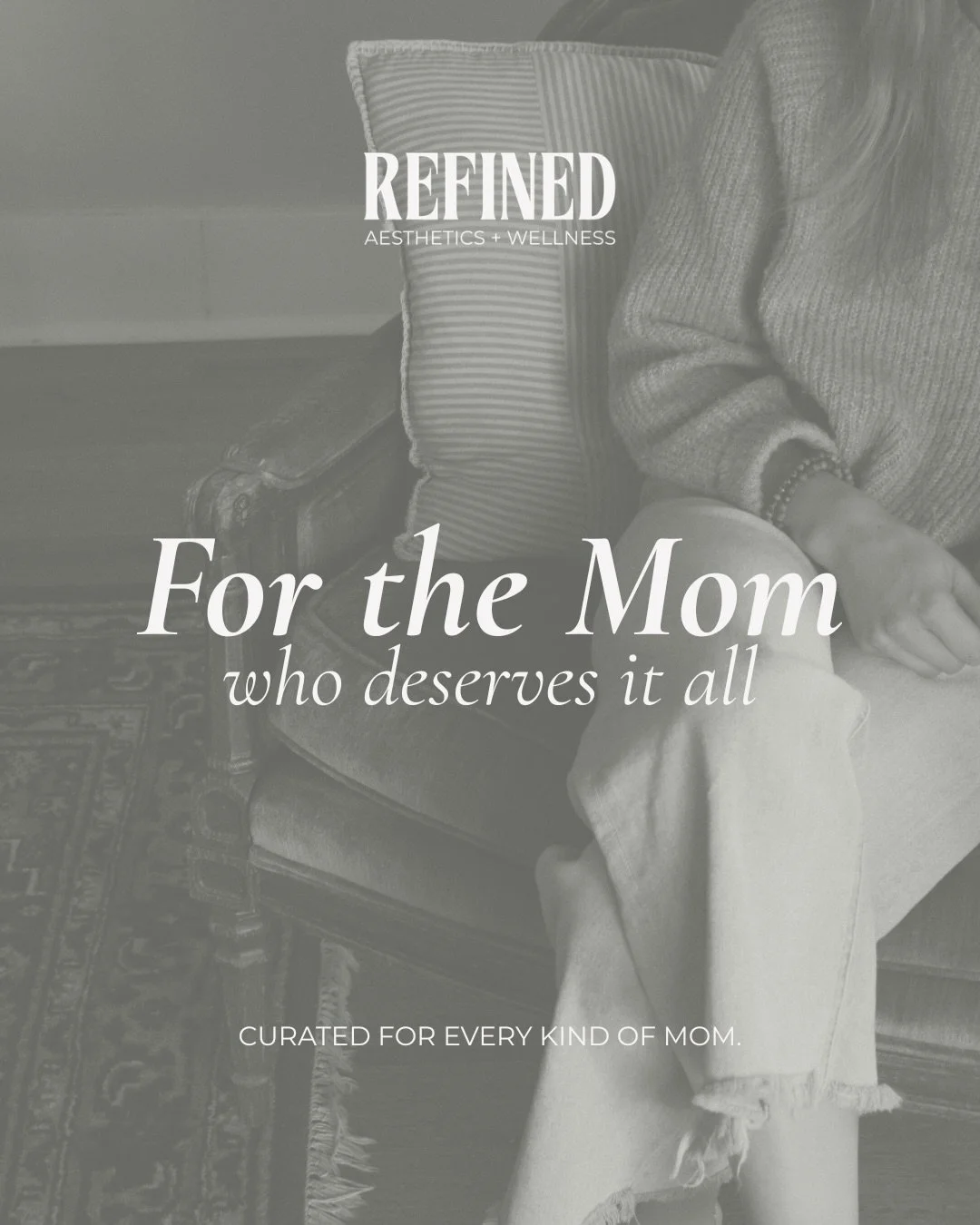 For the mom who literally does everything&mdash;this is her sign to take a minute for herself ✨

Think skin treatments, good skincare, and just feeling refreshed and put together again. The kind of self-care that actually makes a difference.

Because