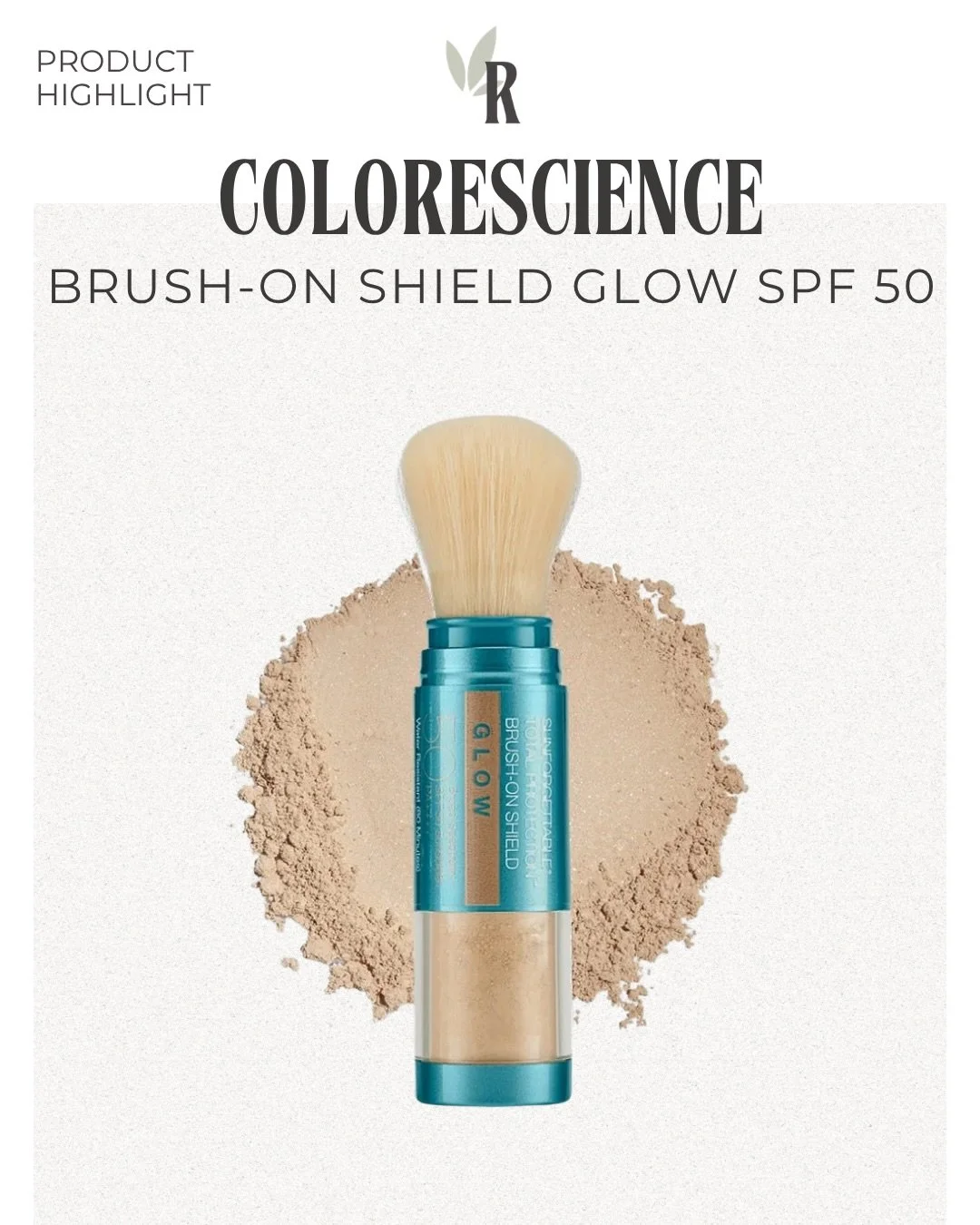 your SPF, but make it effortless ✨

Colorescience Brush-On Shield Glow SPF 50 is your go-to for easy, on-the-go protection. A 100% mineral powder sunscreen that shields against UVA/UVB, pollution, blue light, and infrared damage&mdash;while giving th