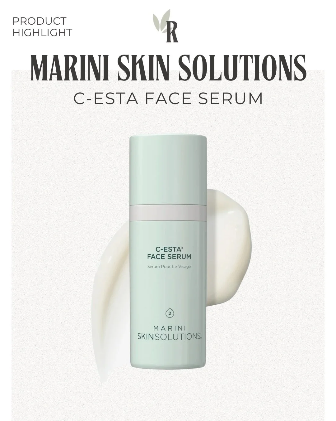 ✨ C-ESTA Face Serum ✨

If you think all vitamin C serums are the same, think again. 

C-ESTA combines a lipid-soluble form of vitamin C with DMAE, hyaluronic acid, powerful antioxidants to do more than just brighten your It helps visibly firm, smooth