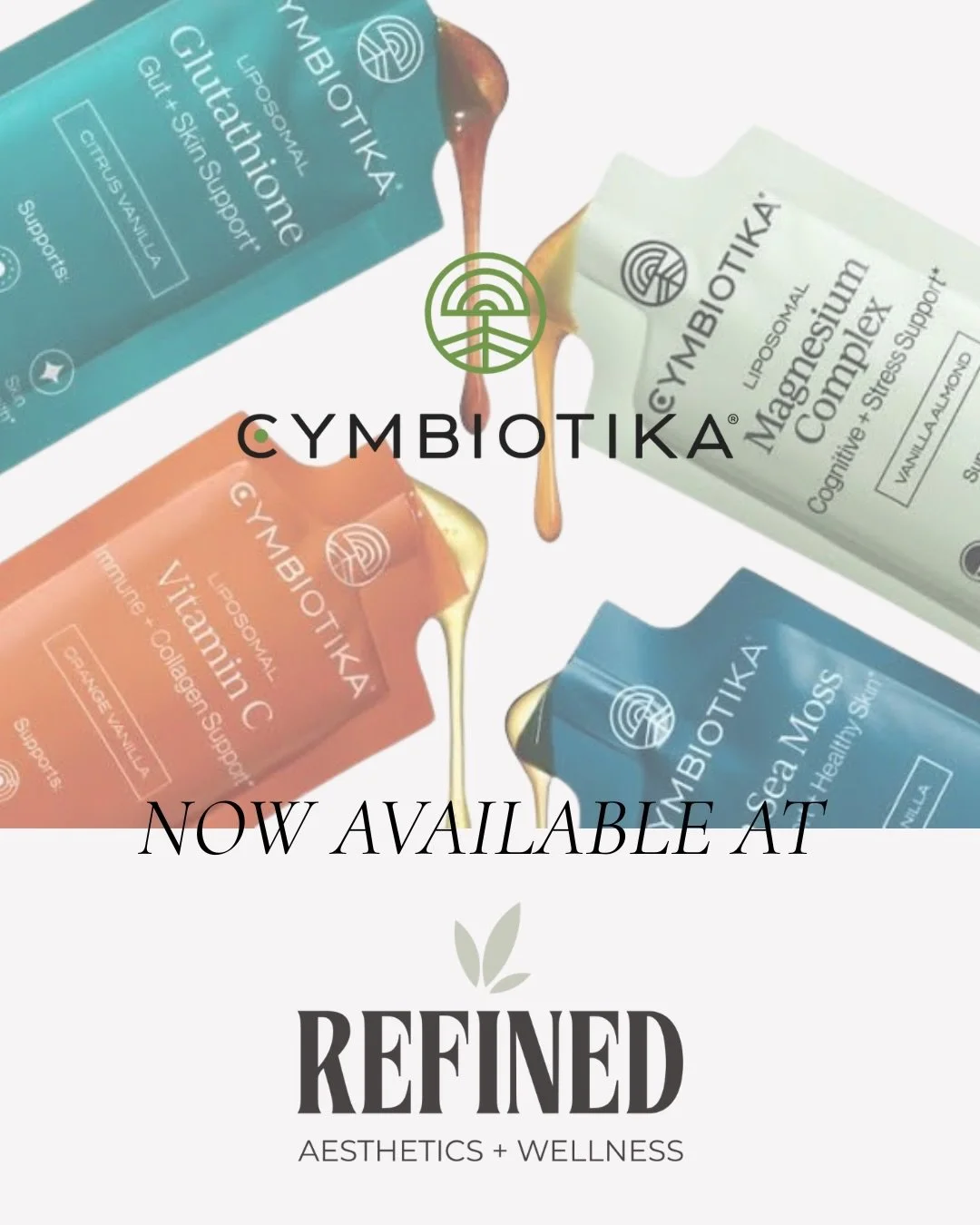 Beautiful skin starts long before skincare.

That&rsquo;s why we&rsquo;re excited to bring Cymbiotika to Refined. Their advanced liposomal formulas are designed for superior absorption, helping your body get the nutrients it needs to support glowing 