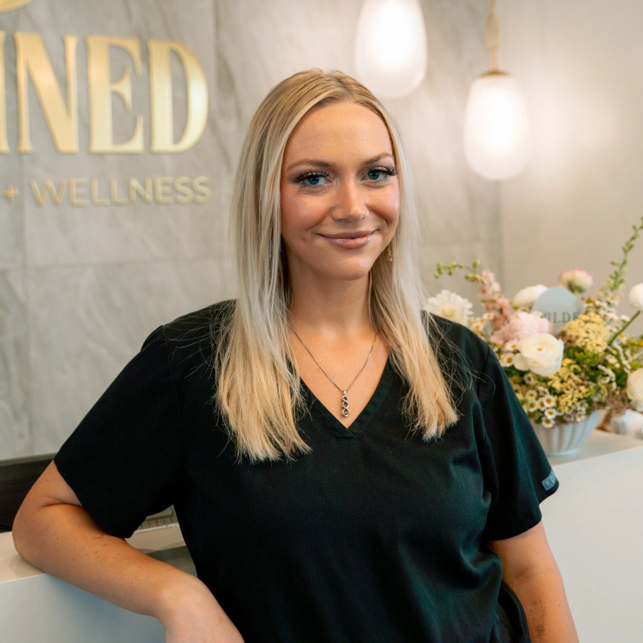 hailey, esthetician at Refined Aesthetics and Wellness in Logan, Utah – expert in advanced skincare, anti-aging facials, and personalized treatment plans
