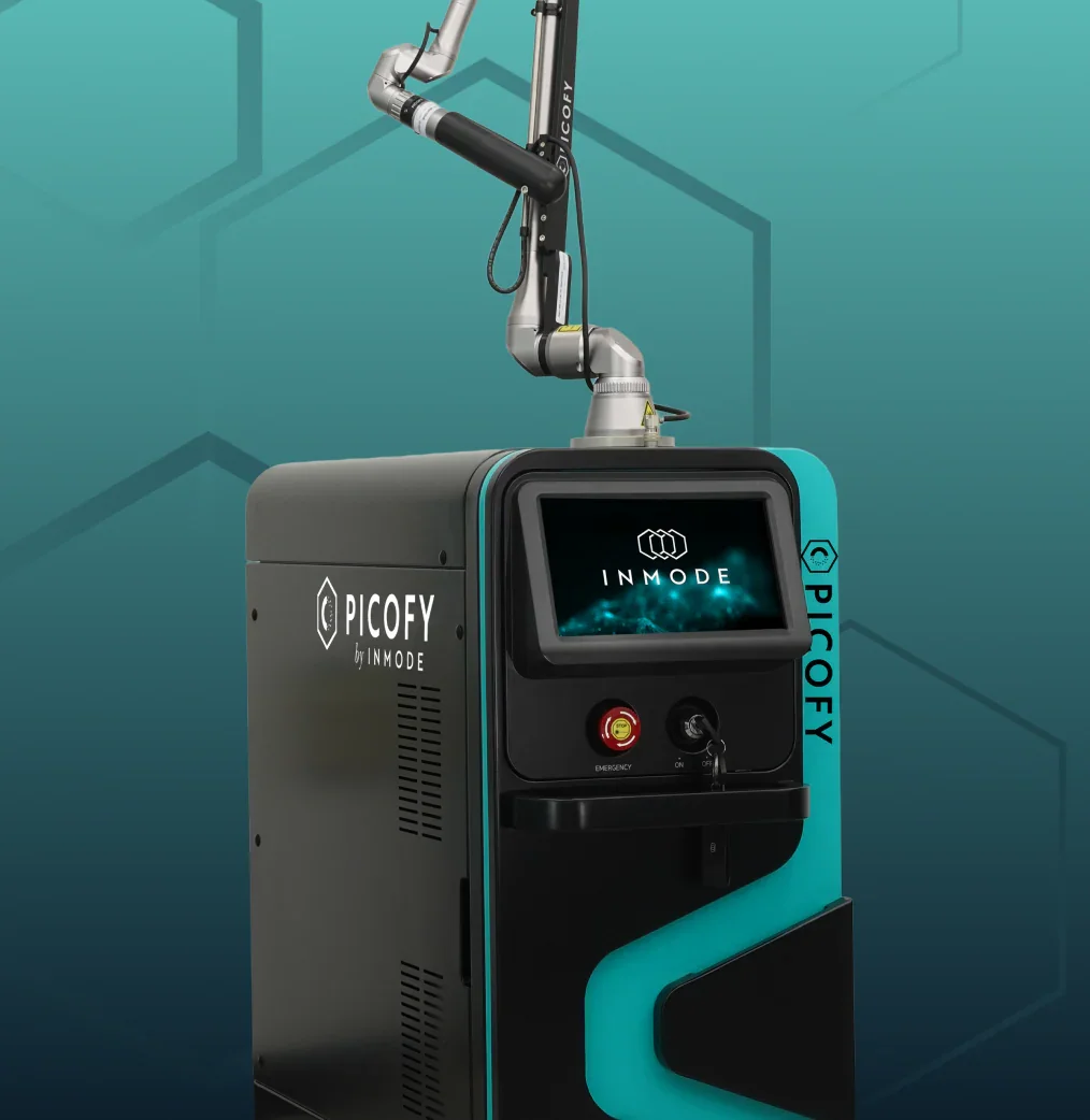 Modern medical spa laser treatment room with advanced skin technology - Logan Utah