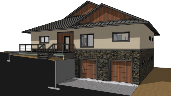 Building a Strawbale Home on a Steep Slope