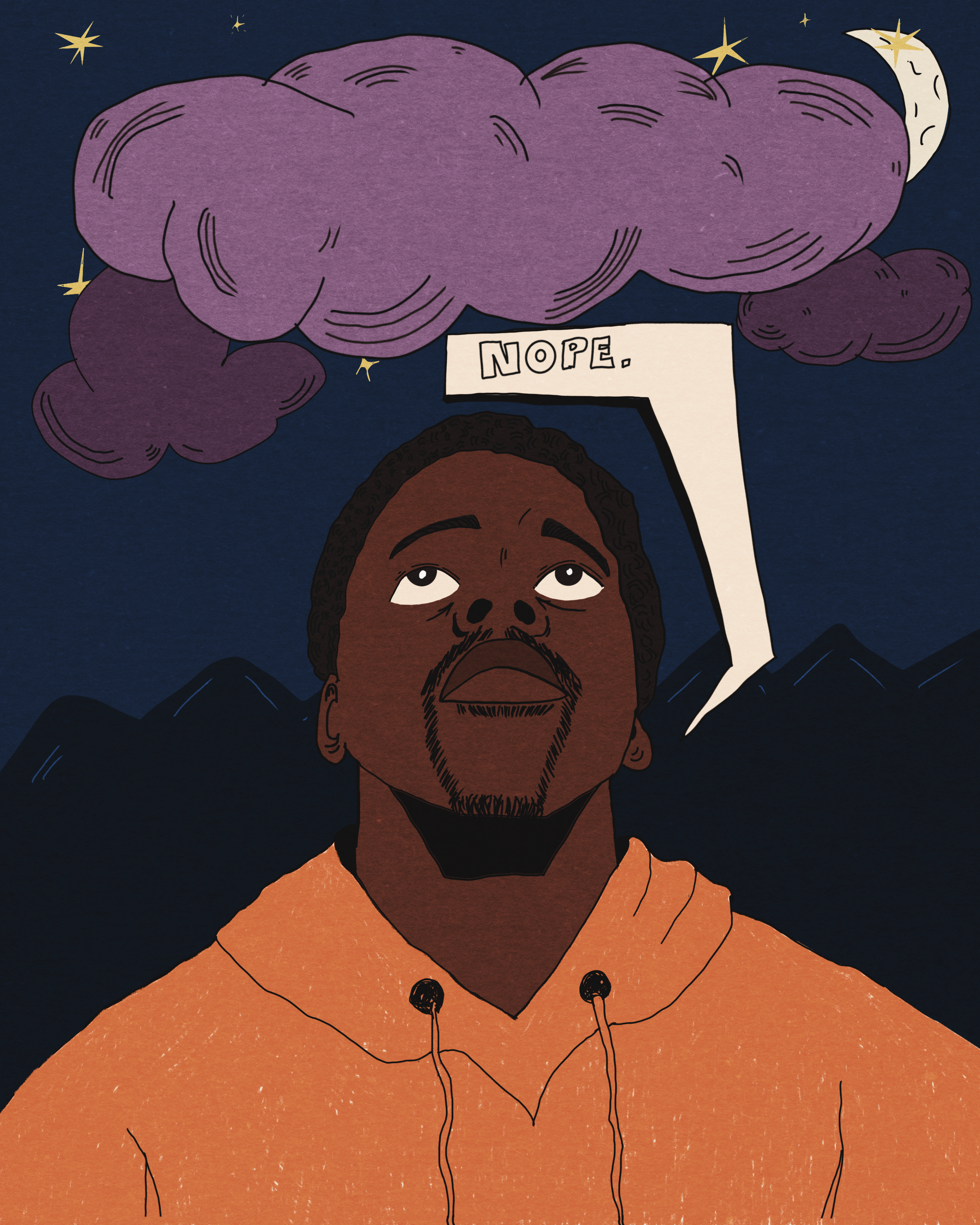 ‘Nope’ movie poster illustrated 