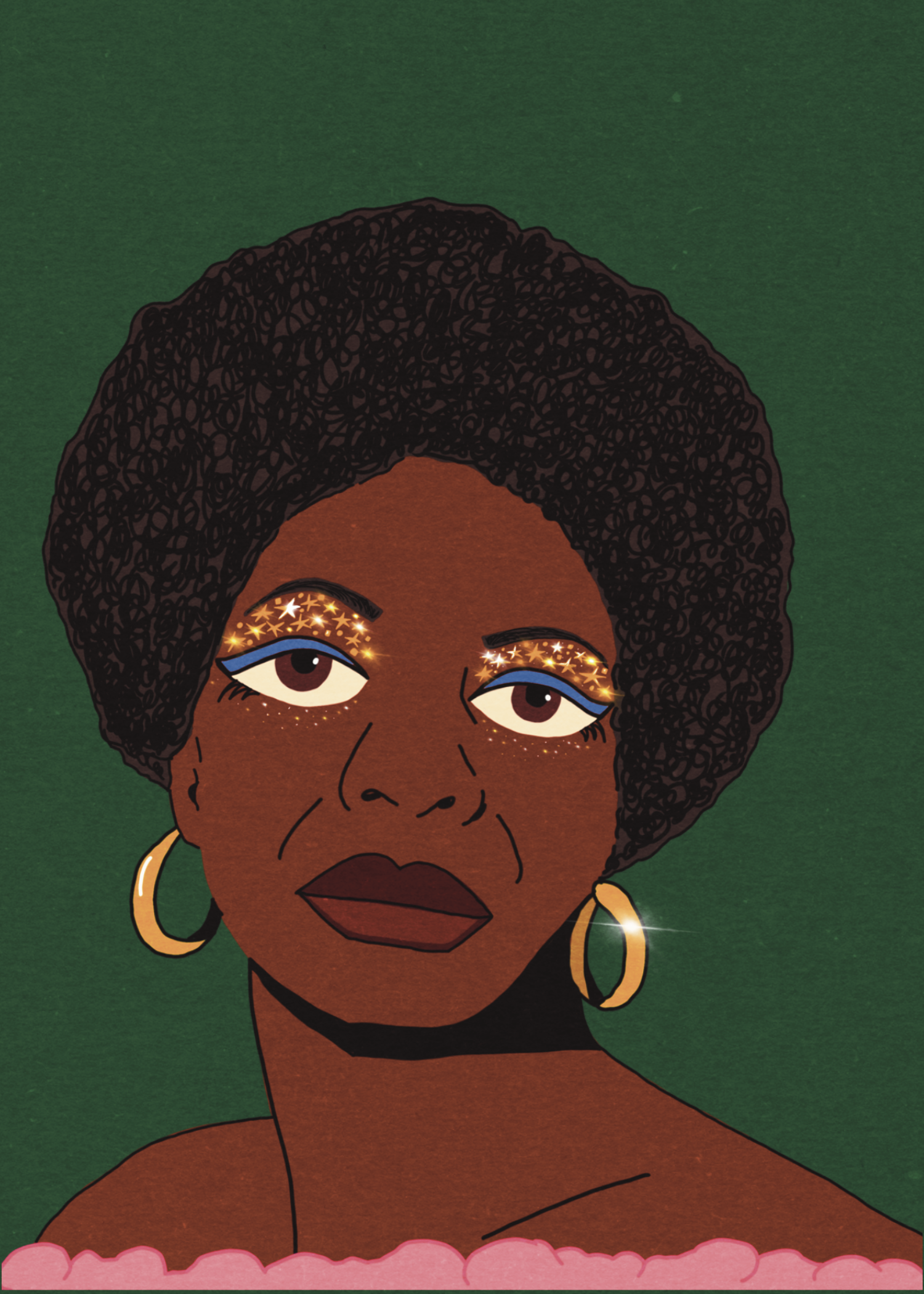 Nina Simone Portrait