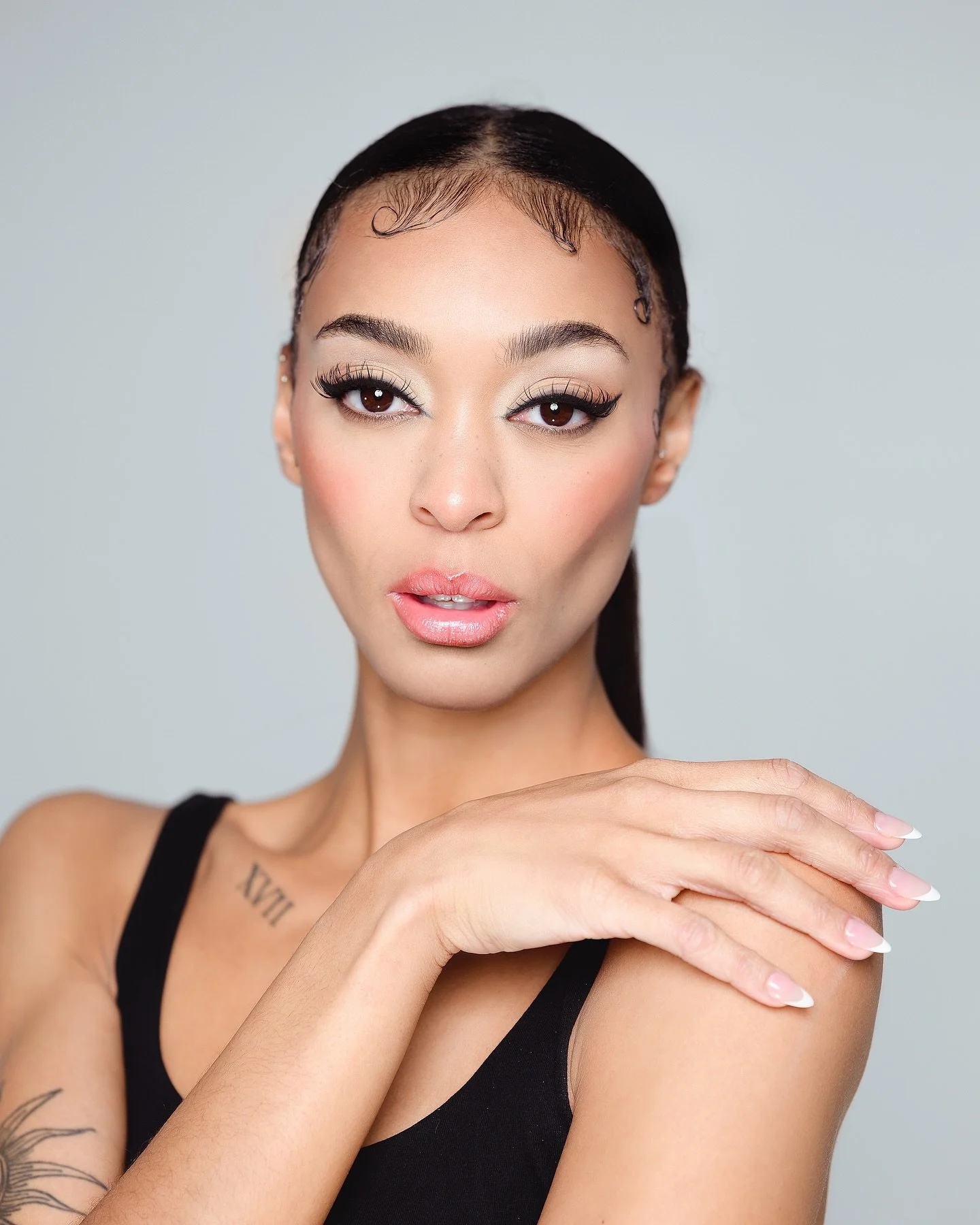 Test shoot (part 2) with @marisamaecannon and HMUA @nofilterbychelsea 

studio: @third.placestudio 

____________
#photography #portrait
#model #photoshoot #editorial #editorialphotography #editorialshoot #editorials #editorialmodel #editorialglamour