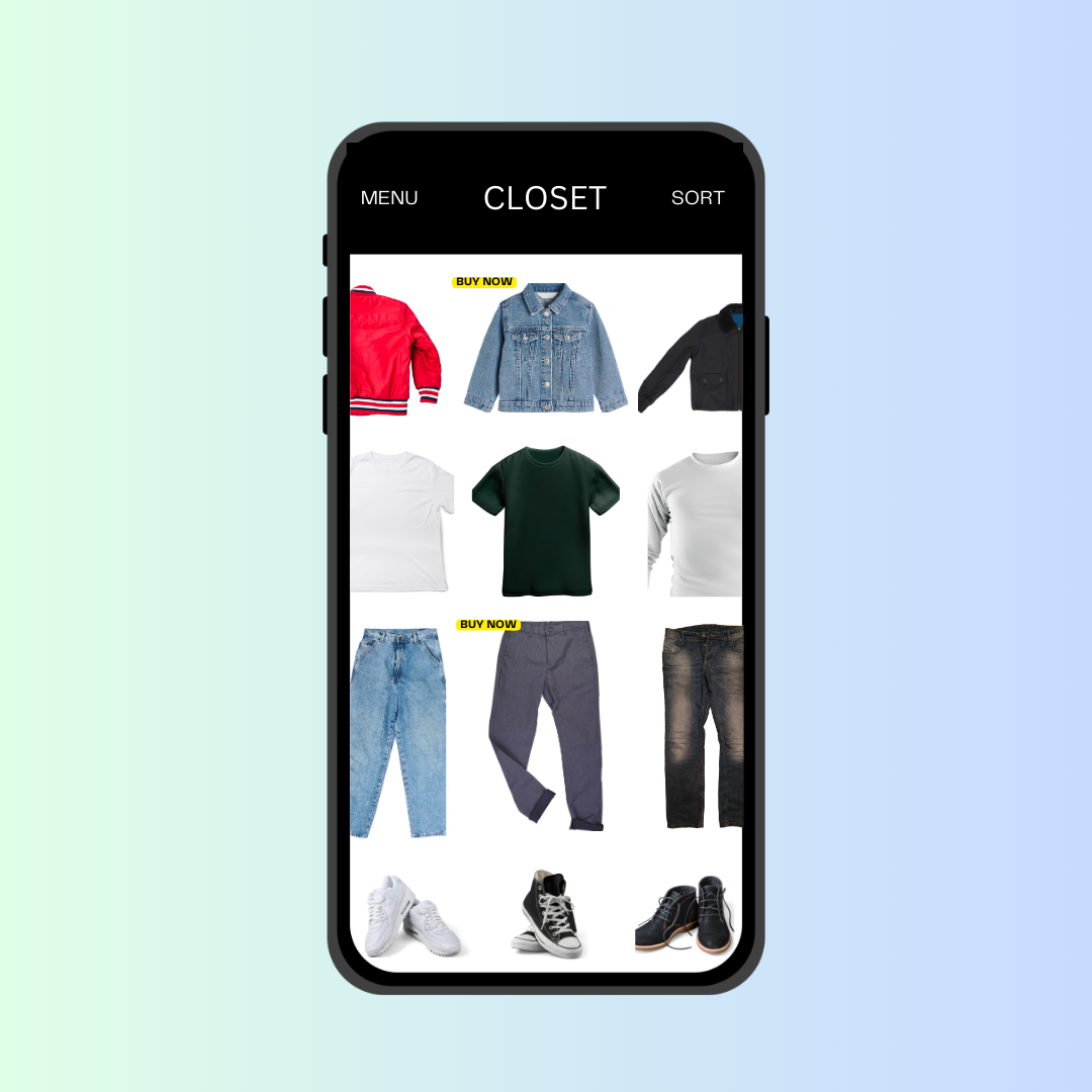 Conceptual Art - Virtual Closet App