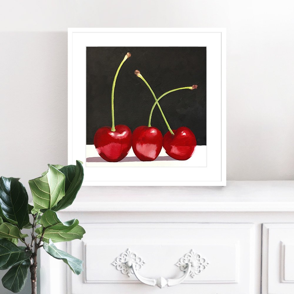 Cherries Art Print