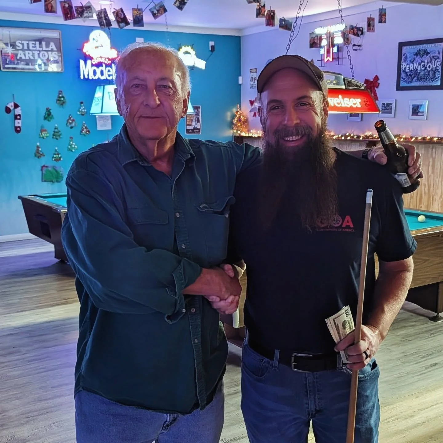 Congratulations to our pool tournament winner Eric V! Shout out to second place Carey Murrel!