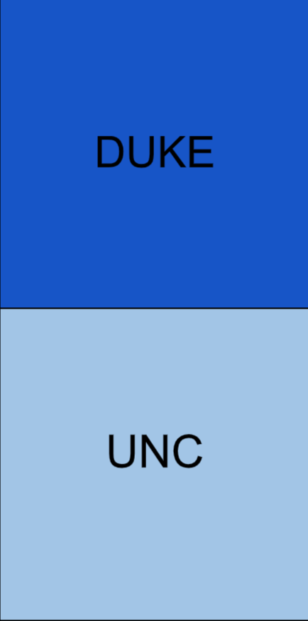 DUKE VS UNC Watch Party!