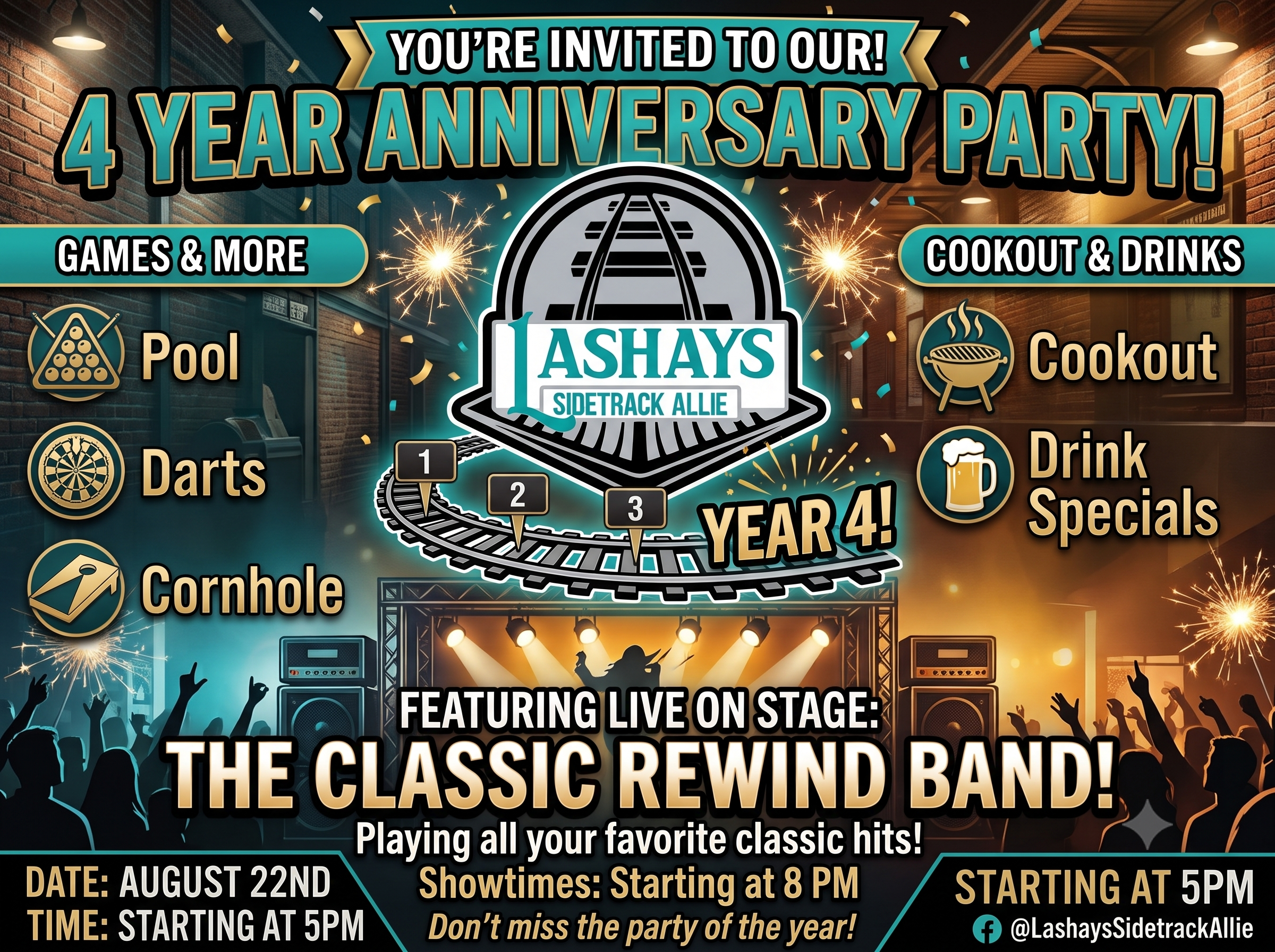 4 Year Anniversary Bash!