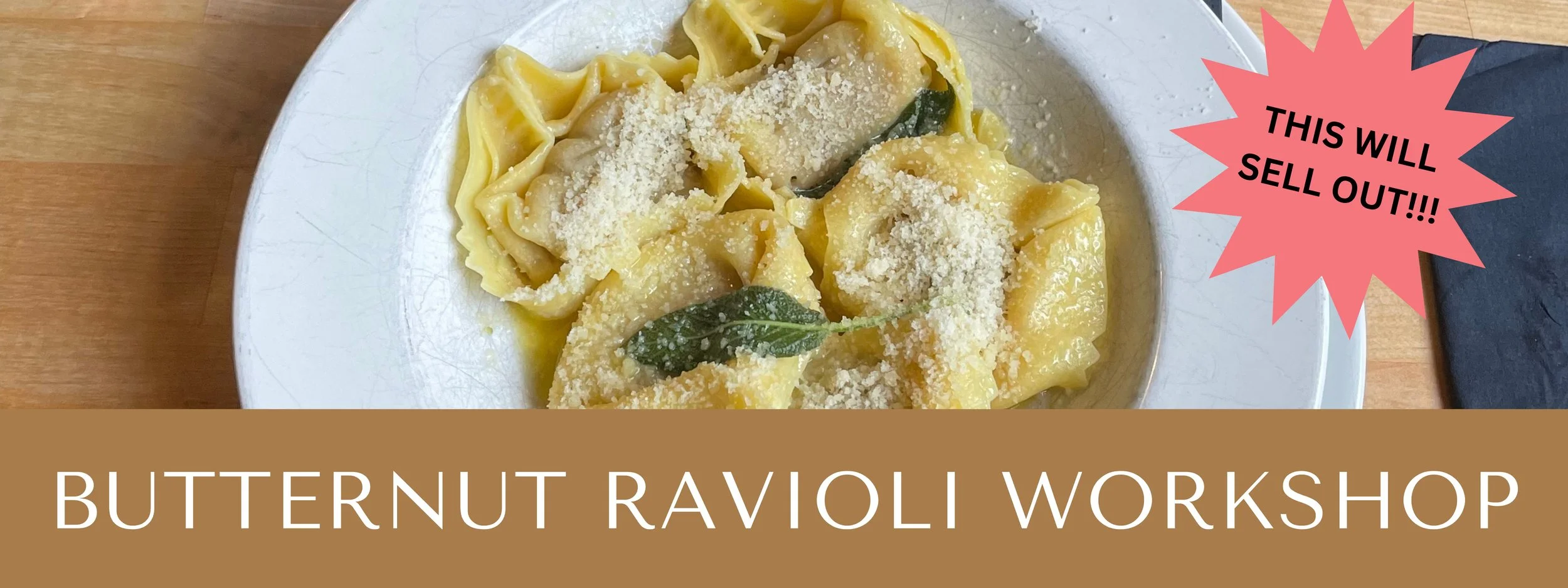 Butternut Ravioli Workshop