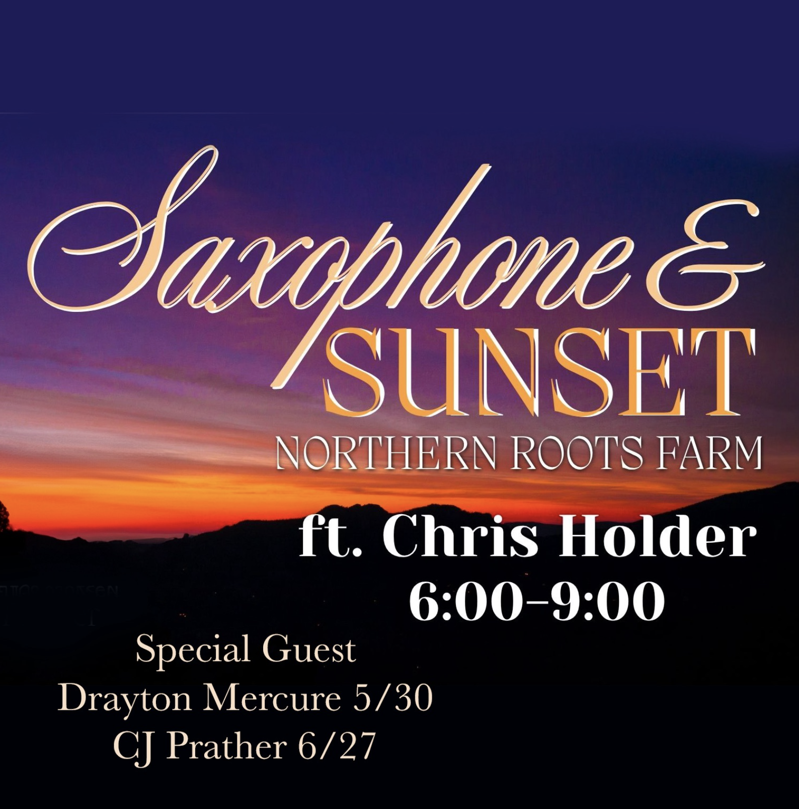 🎷🌅 Saxophone & Sunset