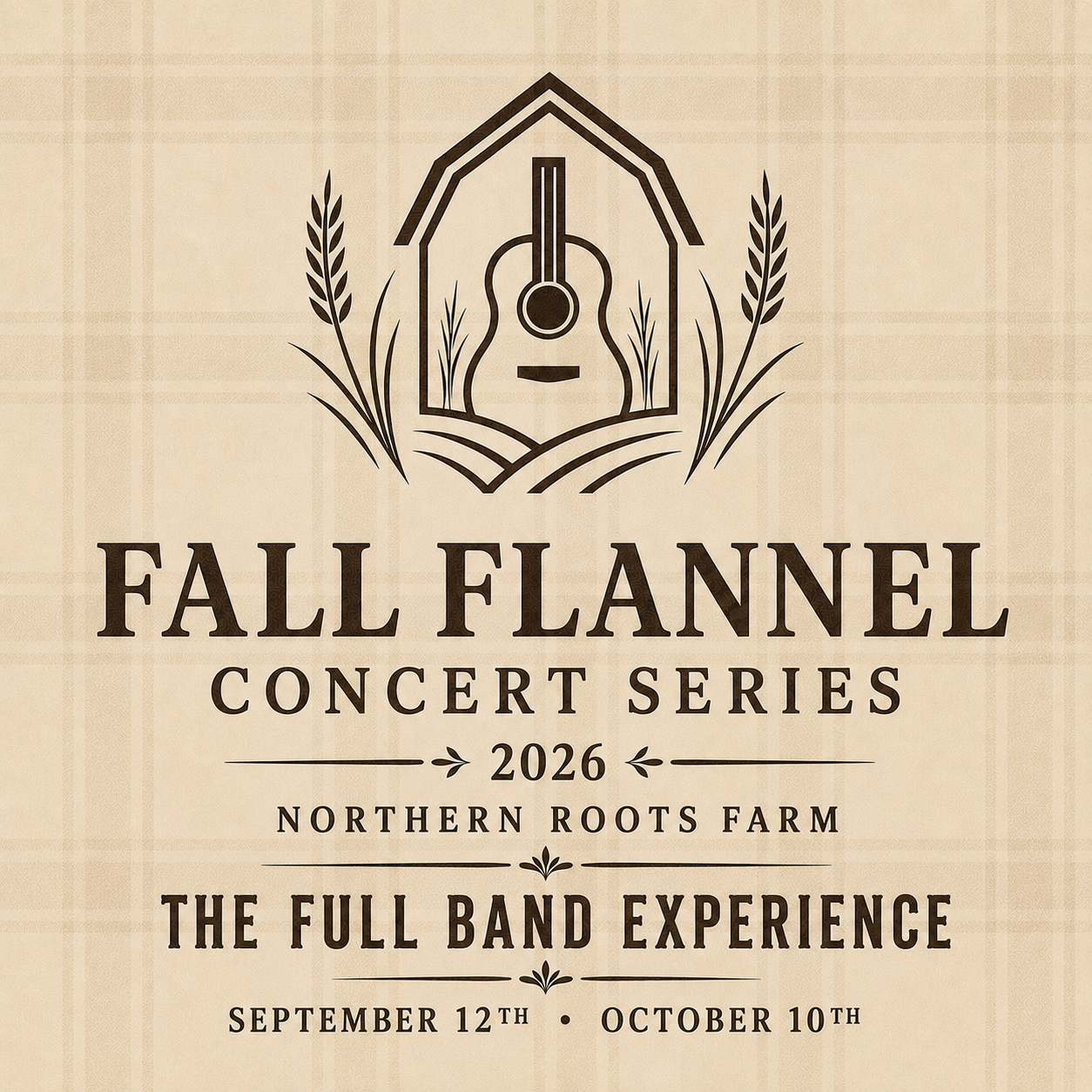 Fall Flannel Concert Series 2026