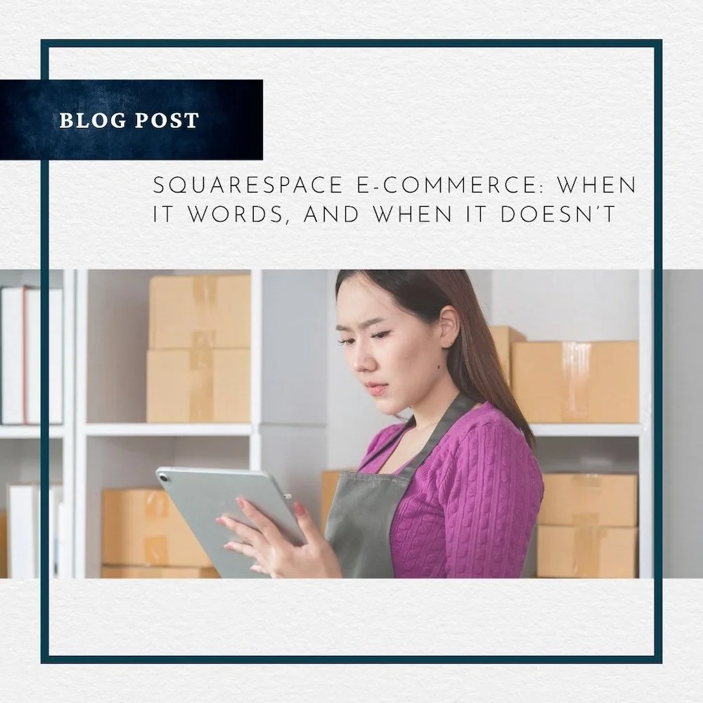 Squarespace E-commerce: When It Works and When You Should Use Shopify