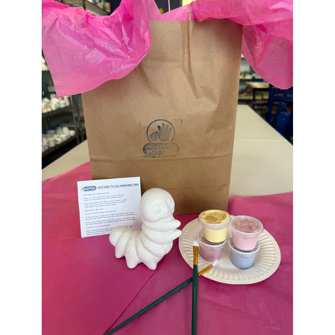 Kid Shelf Pottery To Go