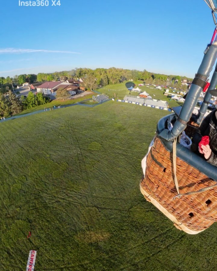 We kicked off the Michigan ballooning season with a beautiful weekend at the Balloons Over Bavarian Inn event in Frankenmuth! ✨

This was a competition-style event, where I flew our smaller, more agile balloon designed for precision flying. These com