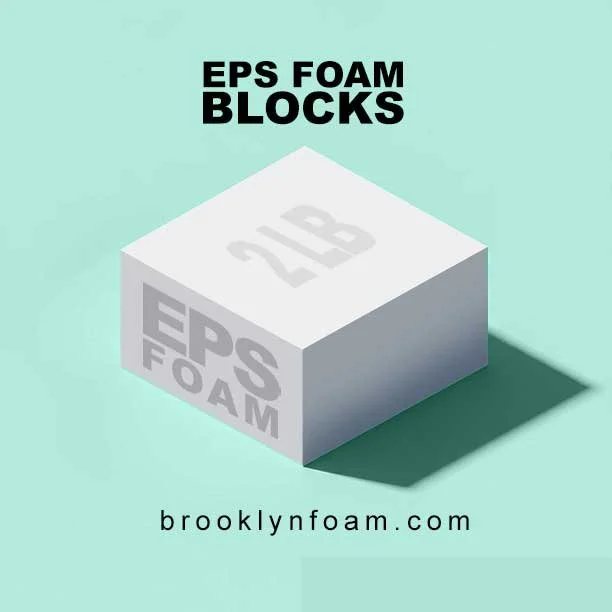 36" x 48" x 96" - 2 lb EPS Foam Block - FULL BLOCK