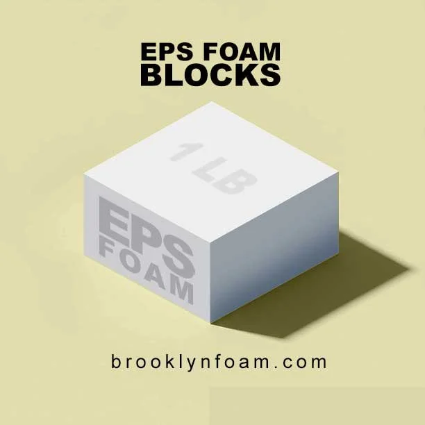36" x 48" x 96" - 1 lb EPS Foam Block - FULL BLOCK