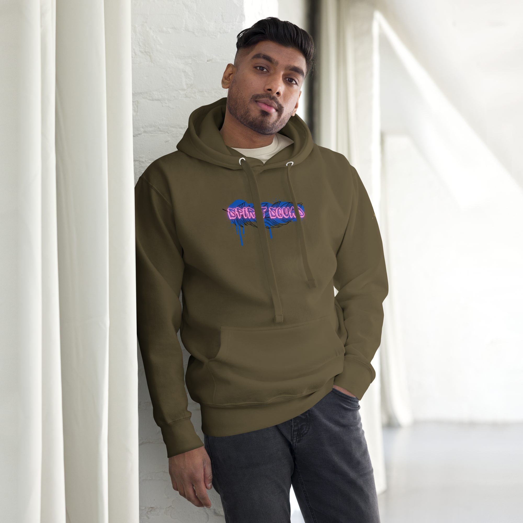 cotton-heritage-m2580-i-unisex-premium-pullover-hoodie-military-green-front-69a615f8ece35.png