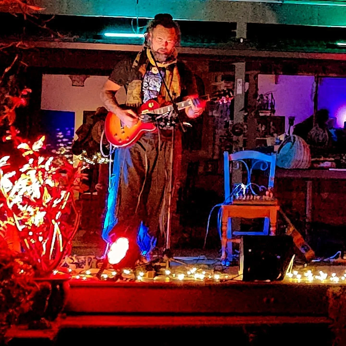 A long 7 years has past since this incredible being graced our shores. A magickal intimate interactive experience under the stars last night gifted our patients. Thank you @matiu_te_huki_maori_musician  Come back sooner 💗