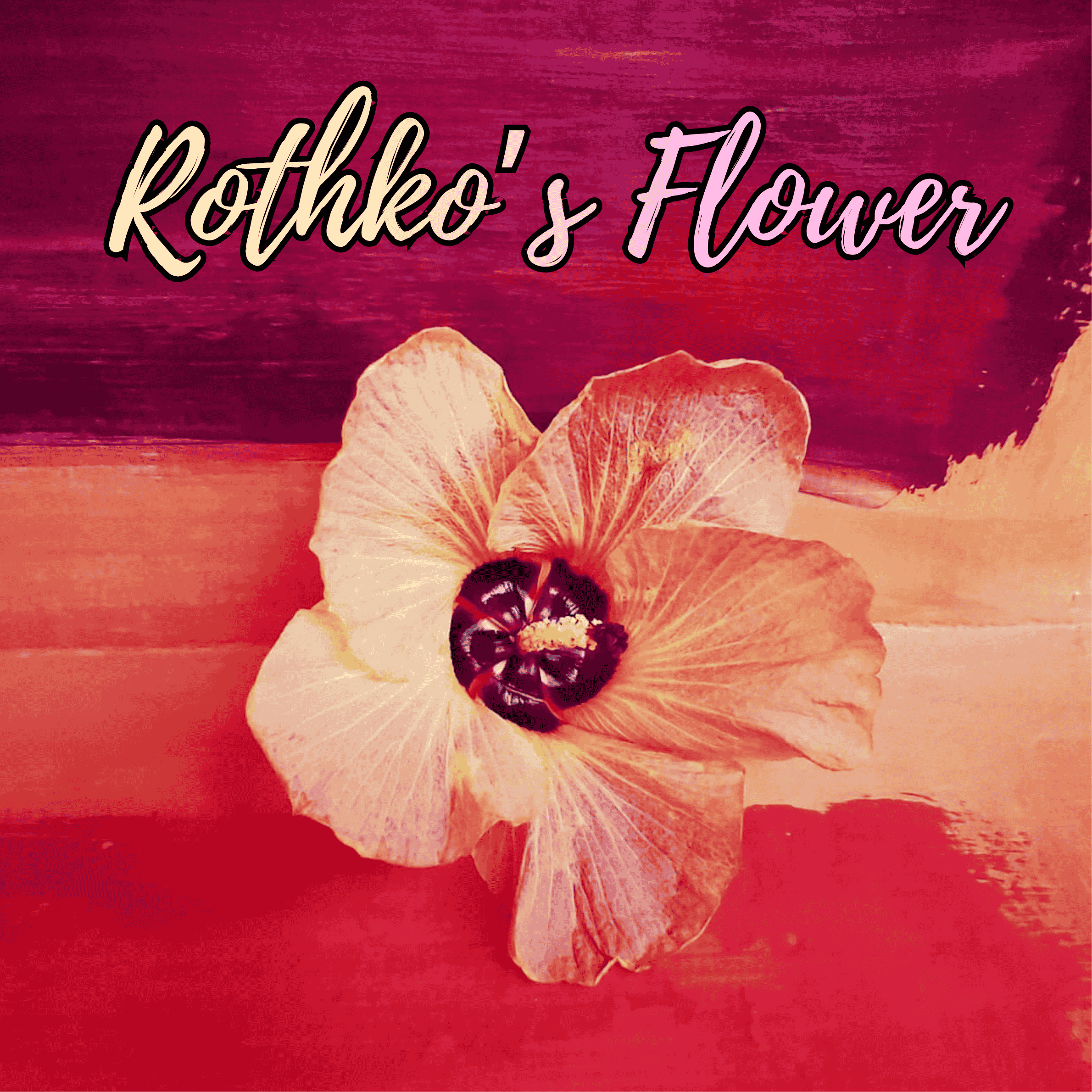 Rothko's Flower (Square Pillow).png