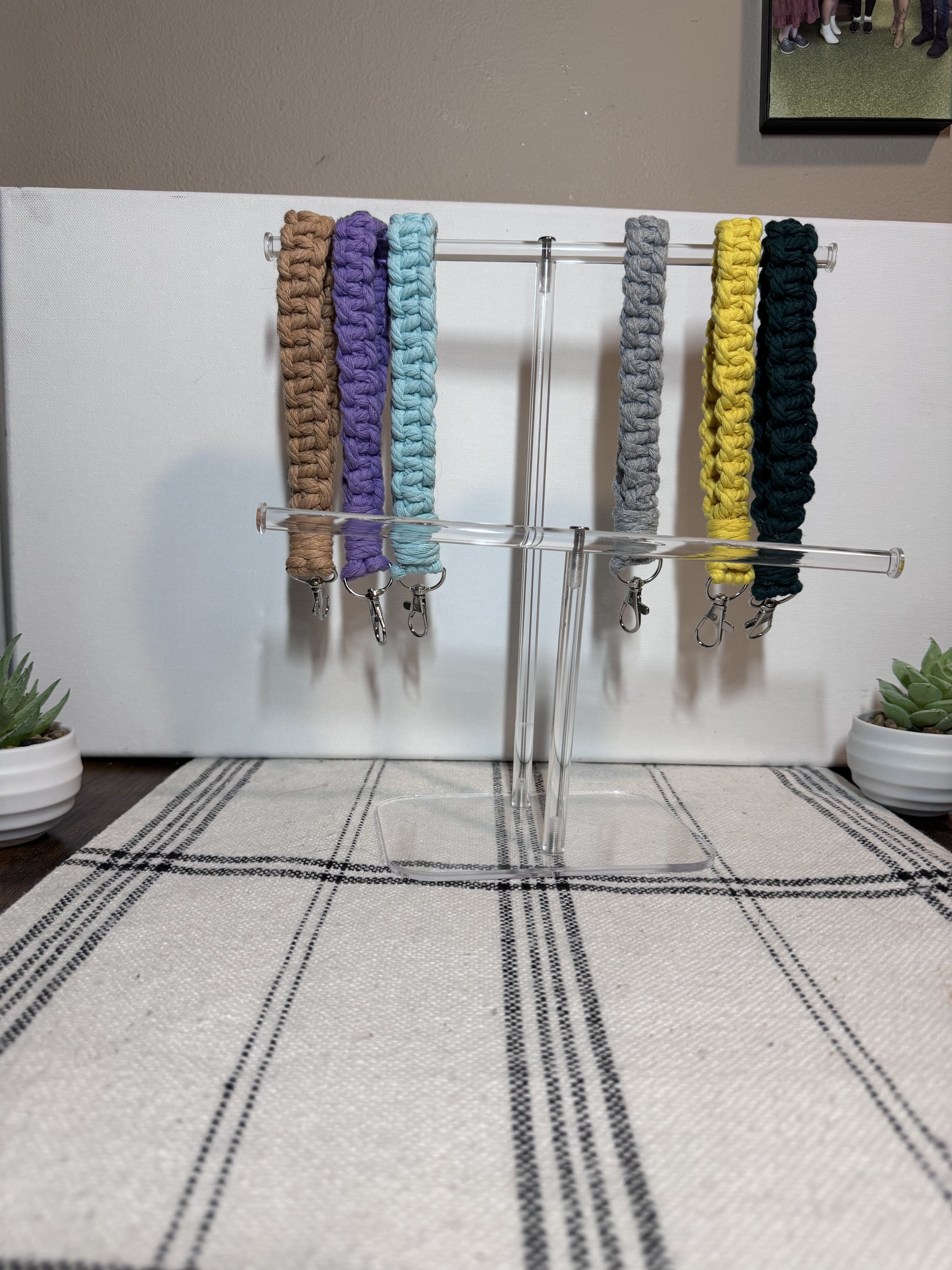 Macramé Wristlet - Wide