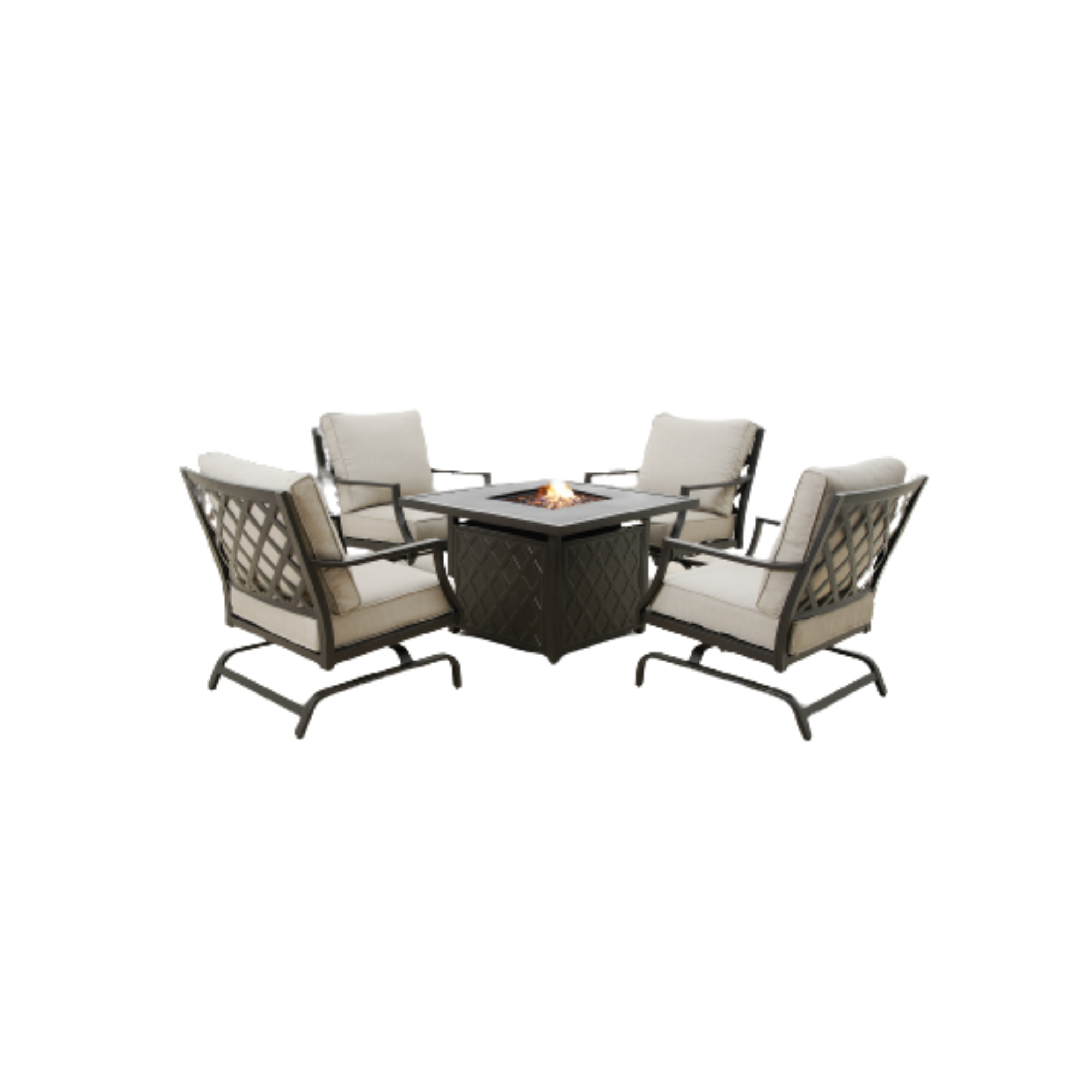 5-Piece Fire Pit Set / SKU: LR0525-07 / 457 Sets / $699 DDP — GATHERCRAFT
