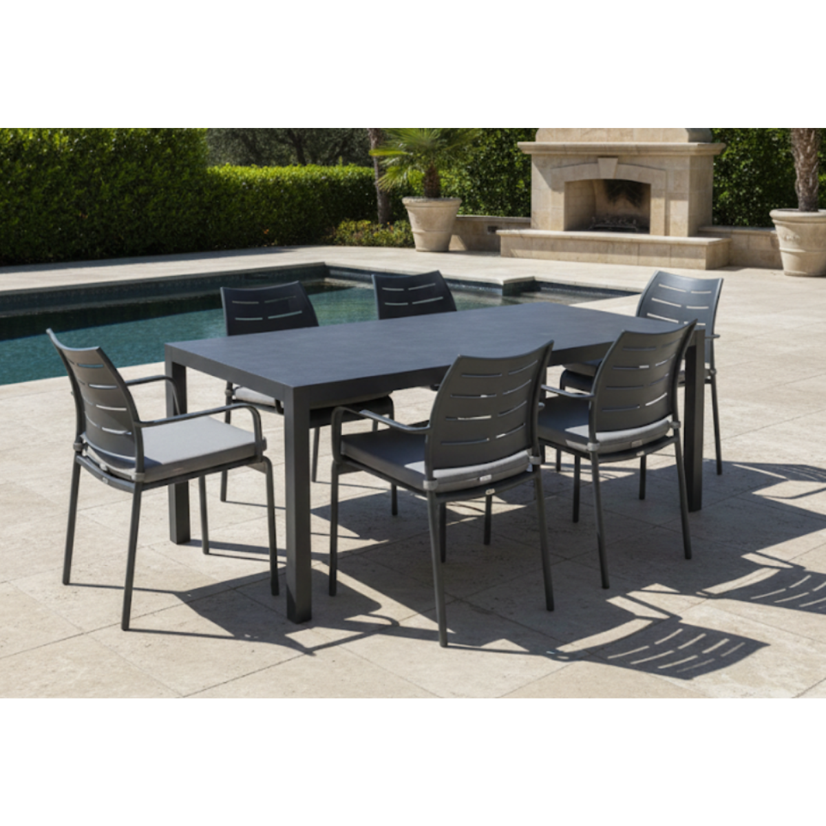 Axiom 5-Piece Dining Set / SKU: F70-002 / SF - C - 248 & AF - T - 357HPL / 31 Sets / DDP: $916
