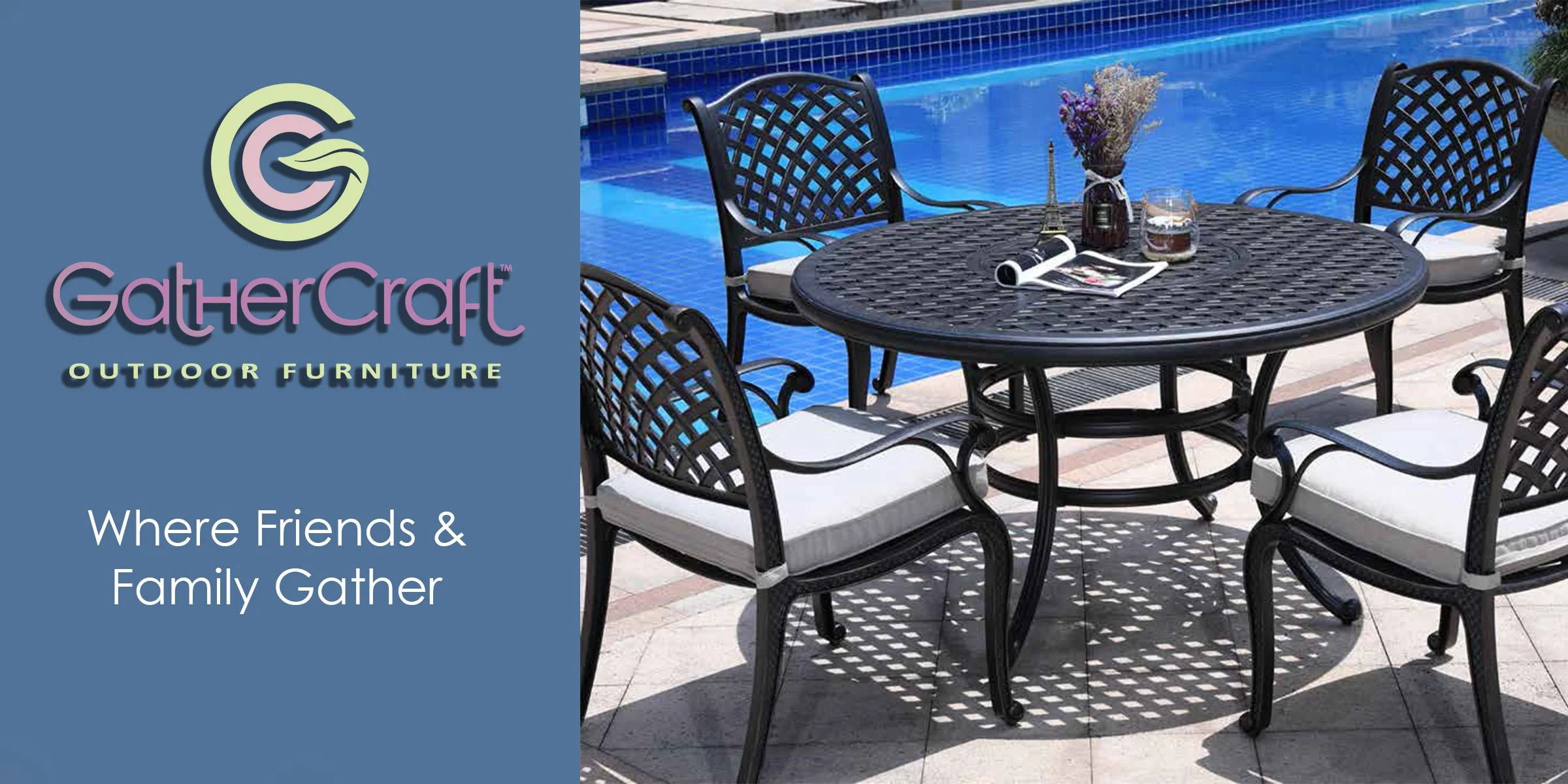 PATIO FURNITURE THAT’S NOT AFRAID OF A LITTLE SUNLIGHT!