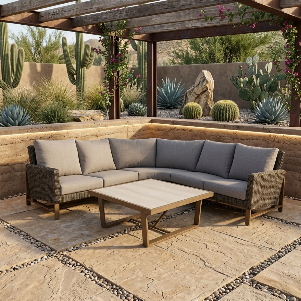 Brisbane Curved Sectional Set