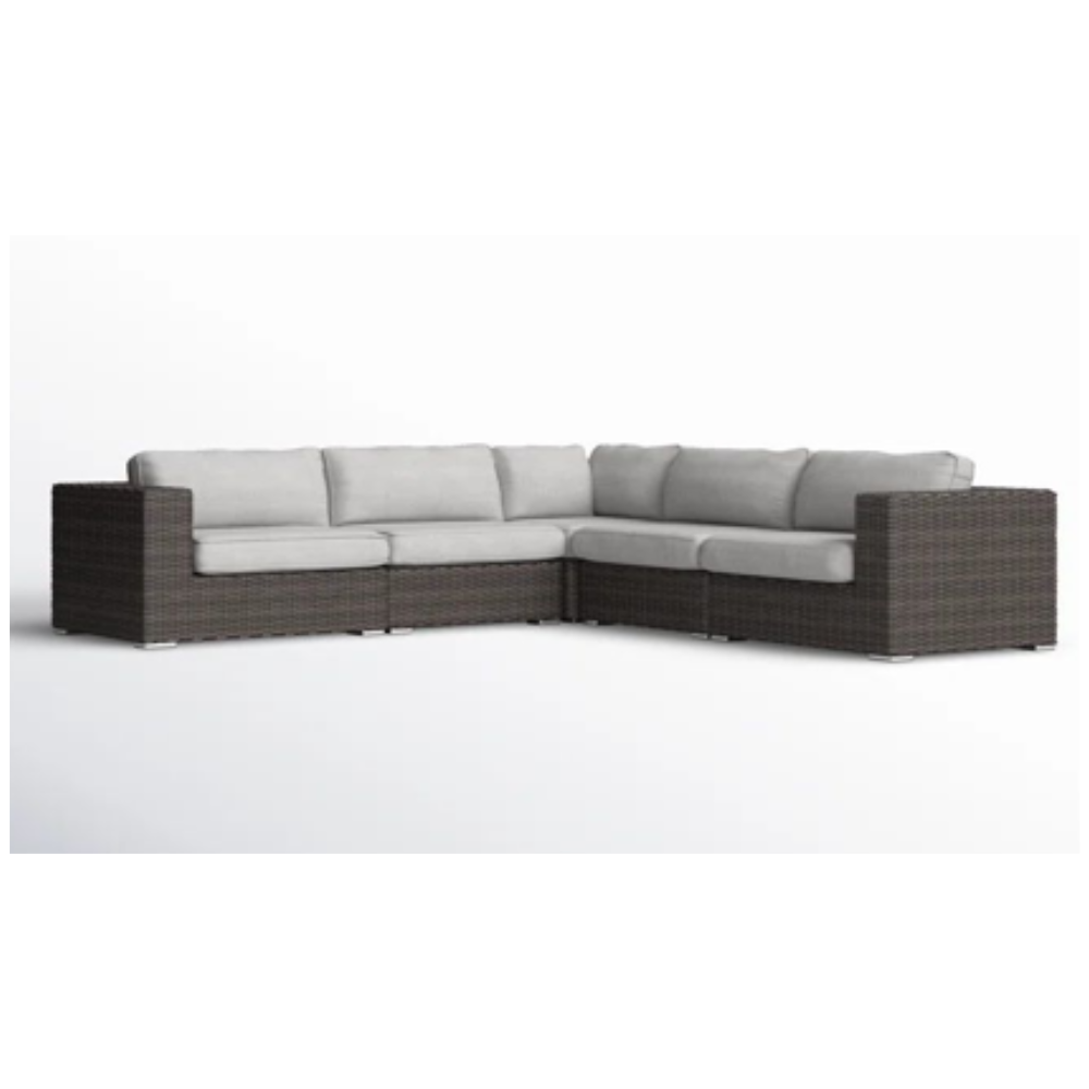 Wicker Fully Assembled 4 - Person Seating Group with Cushions / 100 Sets / $581.46 FOB CA