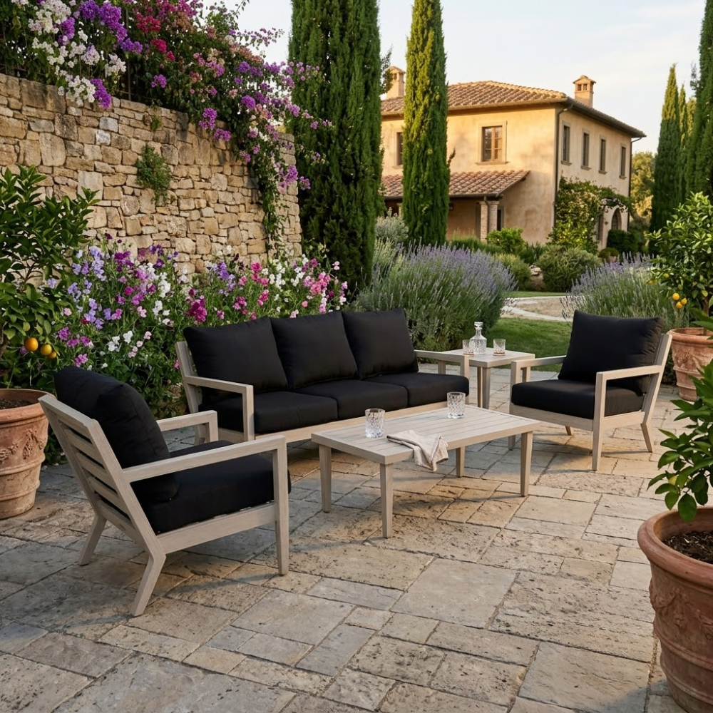 Portland 5-Piece Outdoor Deep Seating Set