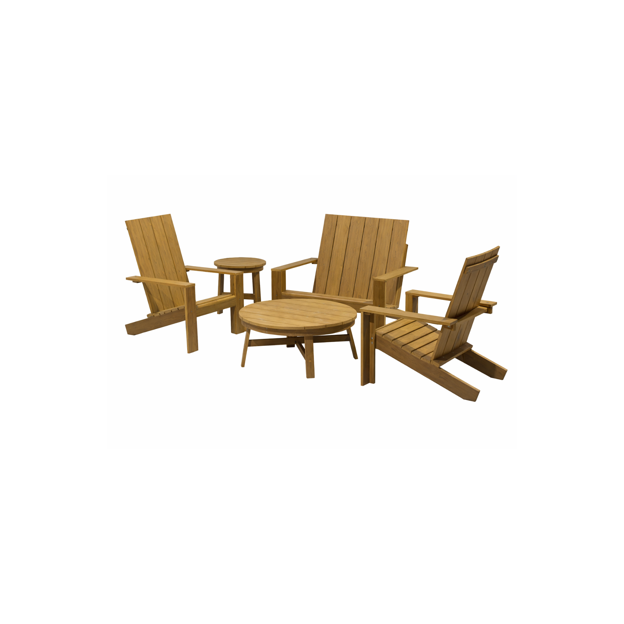 HDPE 5-Piece Deep Seating Set