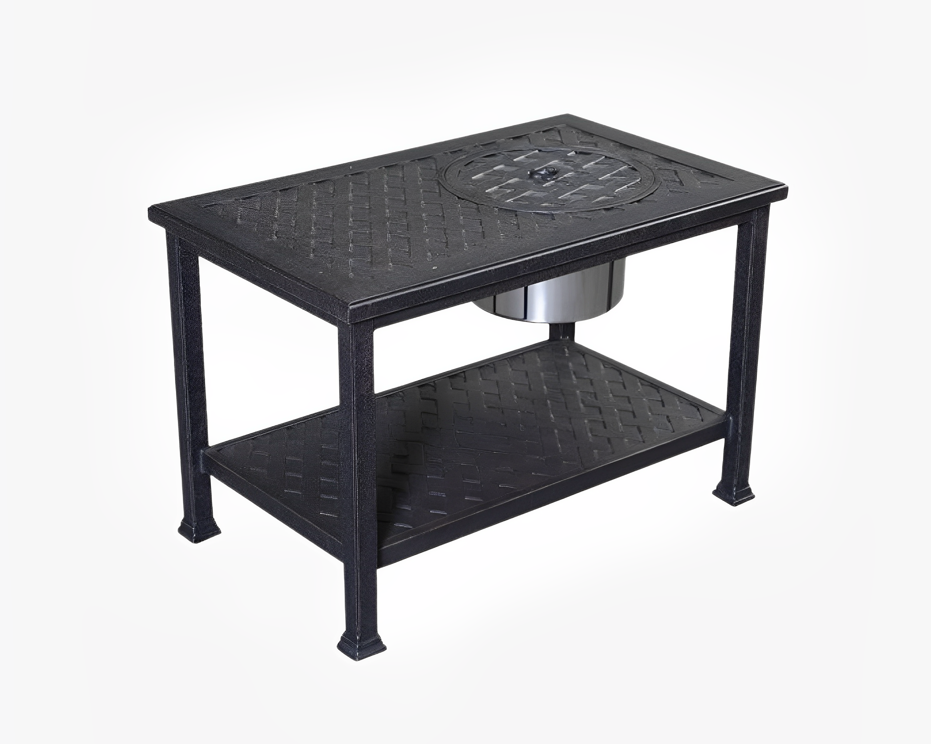 Castle Rock Tea Cart with Ice Bucket