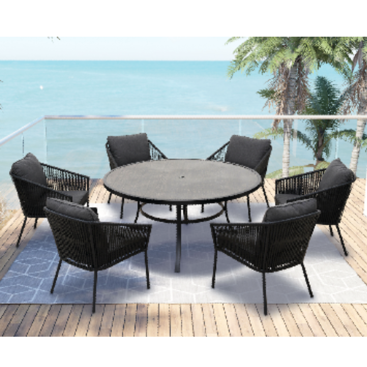 Oconnor 7-Piece Dining Set / SKU: F48-002 / 548 Sets / DDP: $603