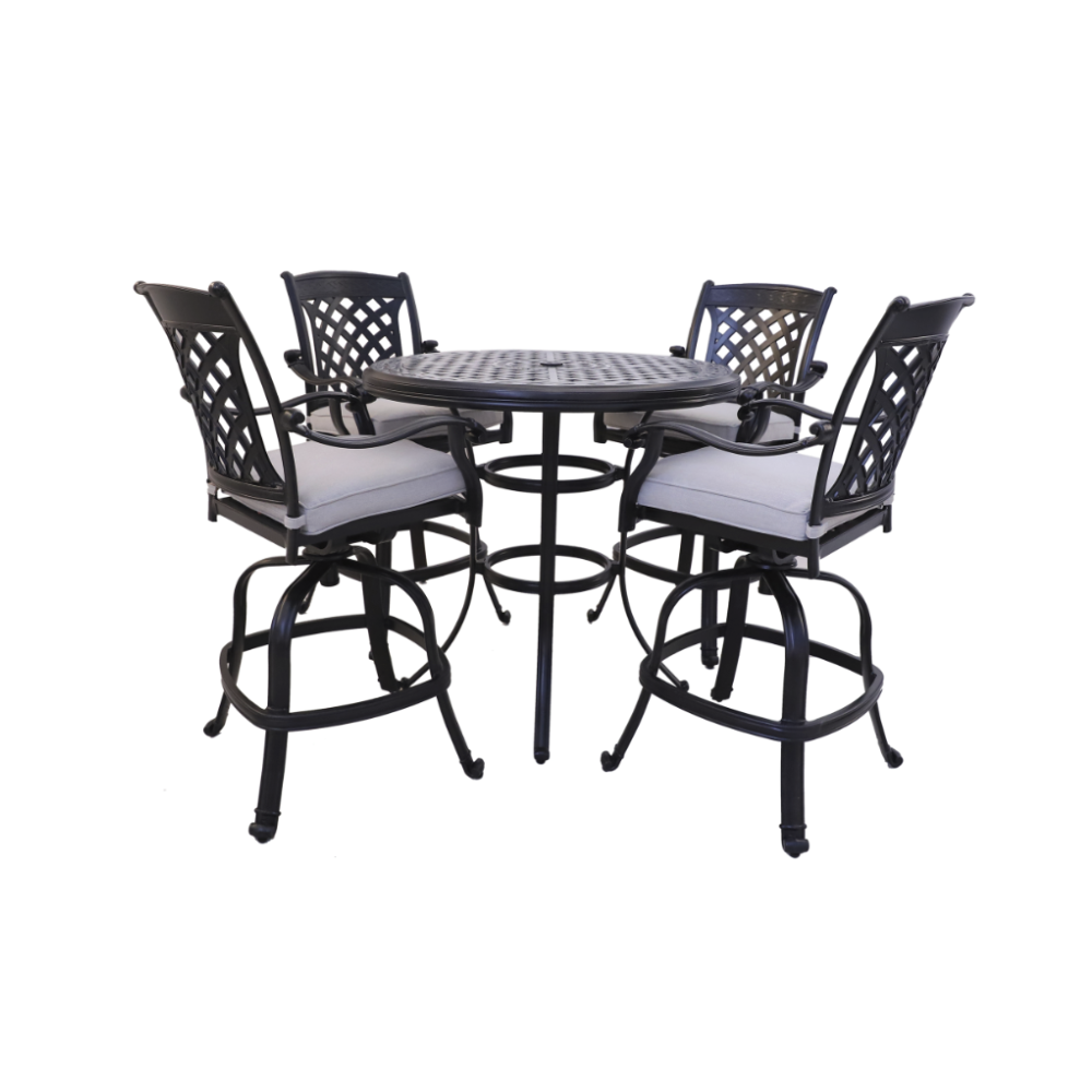 New Santa Teresa 5-Piece Counter Height Dining Set