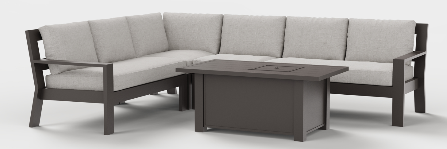 Marimar Sectional Fire Pit Set