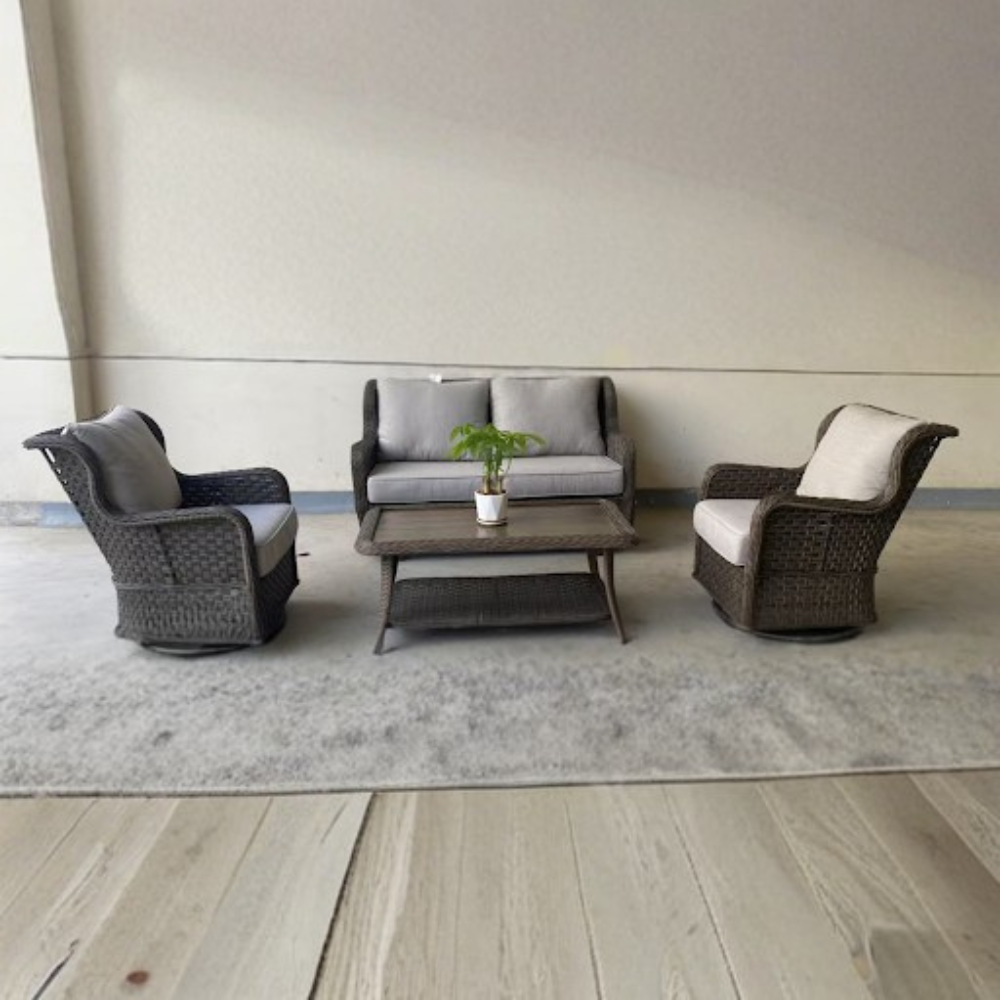 Harbor Lounge 4-Piece Seating Set / SKU: TY-360 / 1 container / 1 SETS / $719 DDP