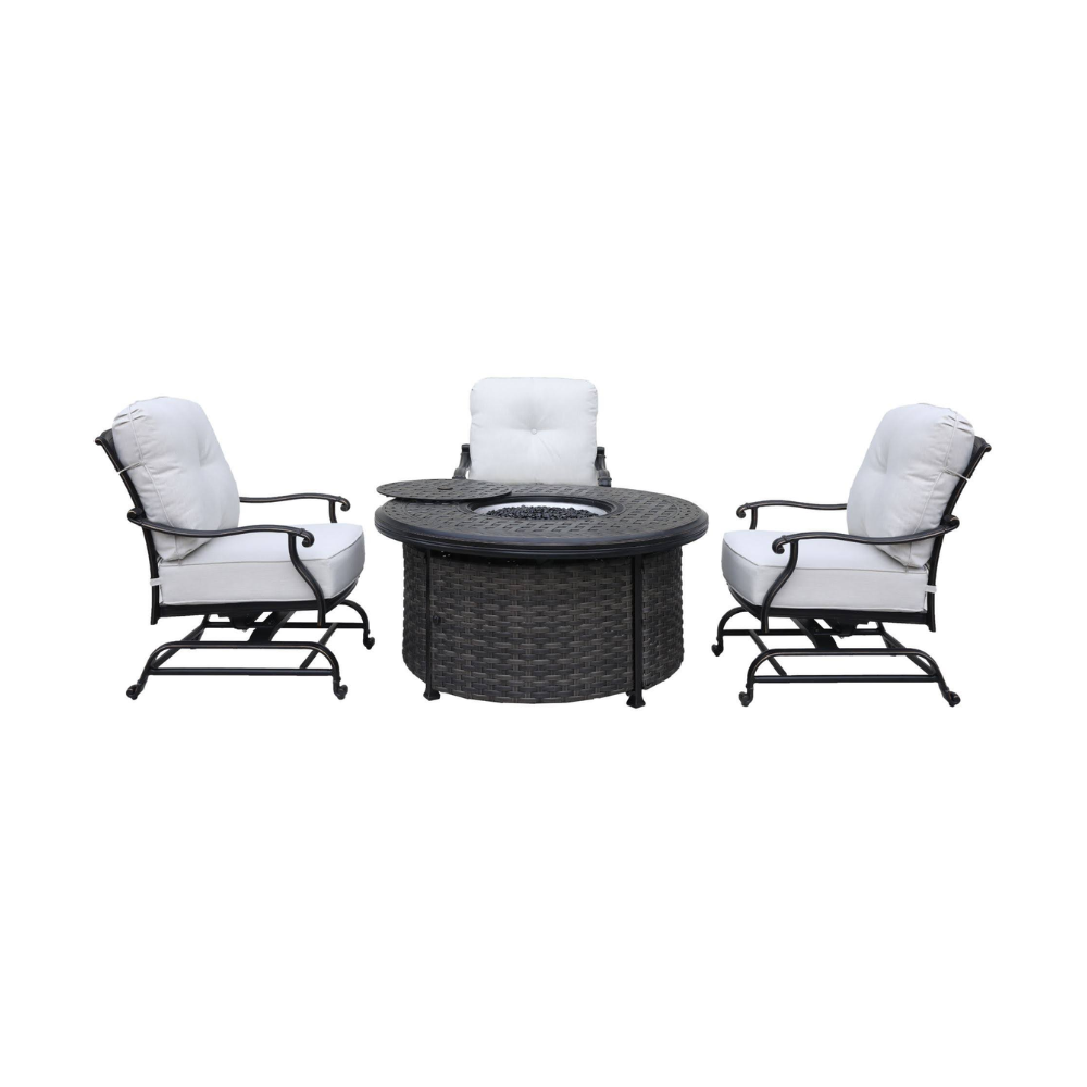 New Santa Teresa 4-Piece Firepit Set